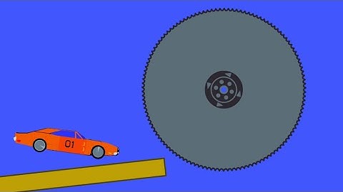 Algodoo Car Crashes & Destruction #165 | Crazy Phun Algodoo Car Crash Tests