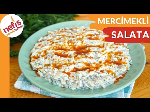 Yeşil Mercimekli Çok Lezzetli Salata Tarifi - Nefis Yemek Tarifleri