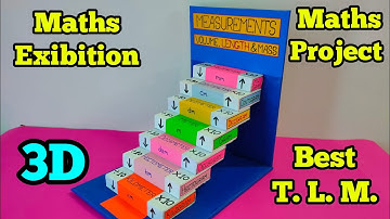 Measurements model#Maths working model #maths project #exibition model #b.ed model#B.ed TLM#maths 👍