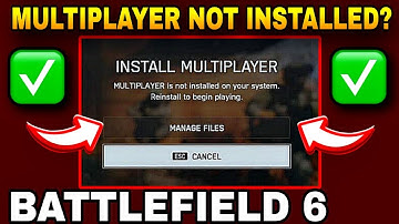 Battlefield 6 Multiplayer Not Installed | Fix Battlefield 6 Multiplayer | Battlefield 6 Not Working