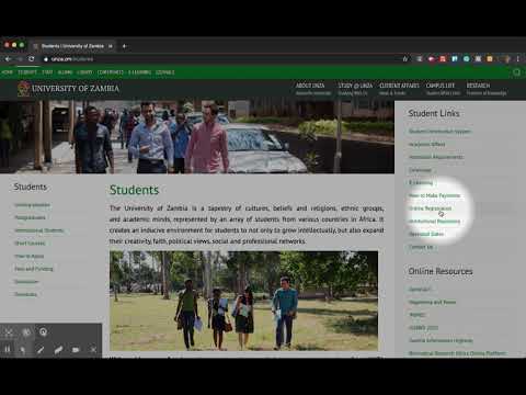 How to Use Moodle for UNZA student Part 1