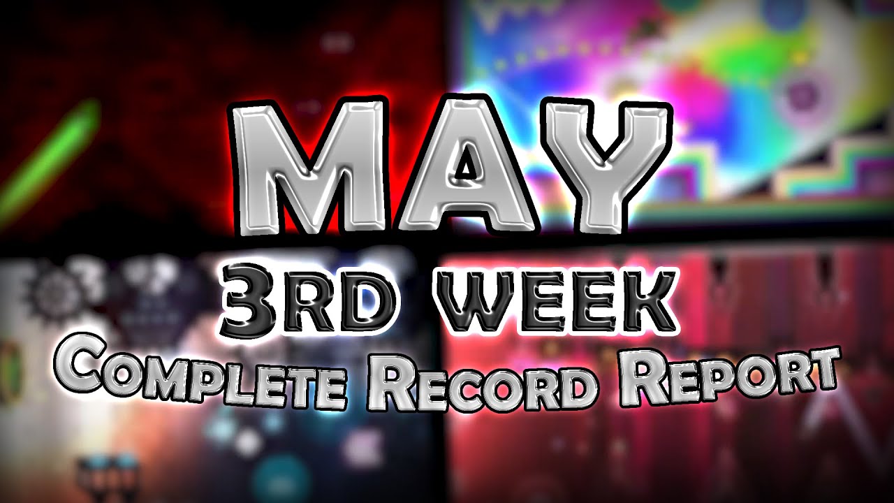 May 3rd Week 