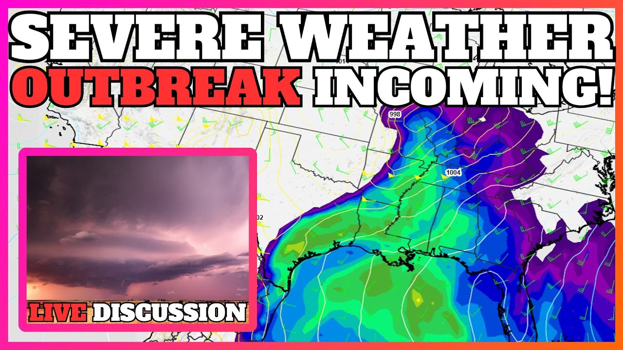 🔴LIVE: Outbreak Of Nasty Severe Weather Incoming Early Next Week| Live ...