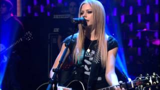 AL Nobodys Home Live @ Late Night with Conan OBrien 15 12 2004 www avril media com