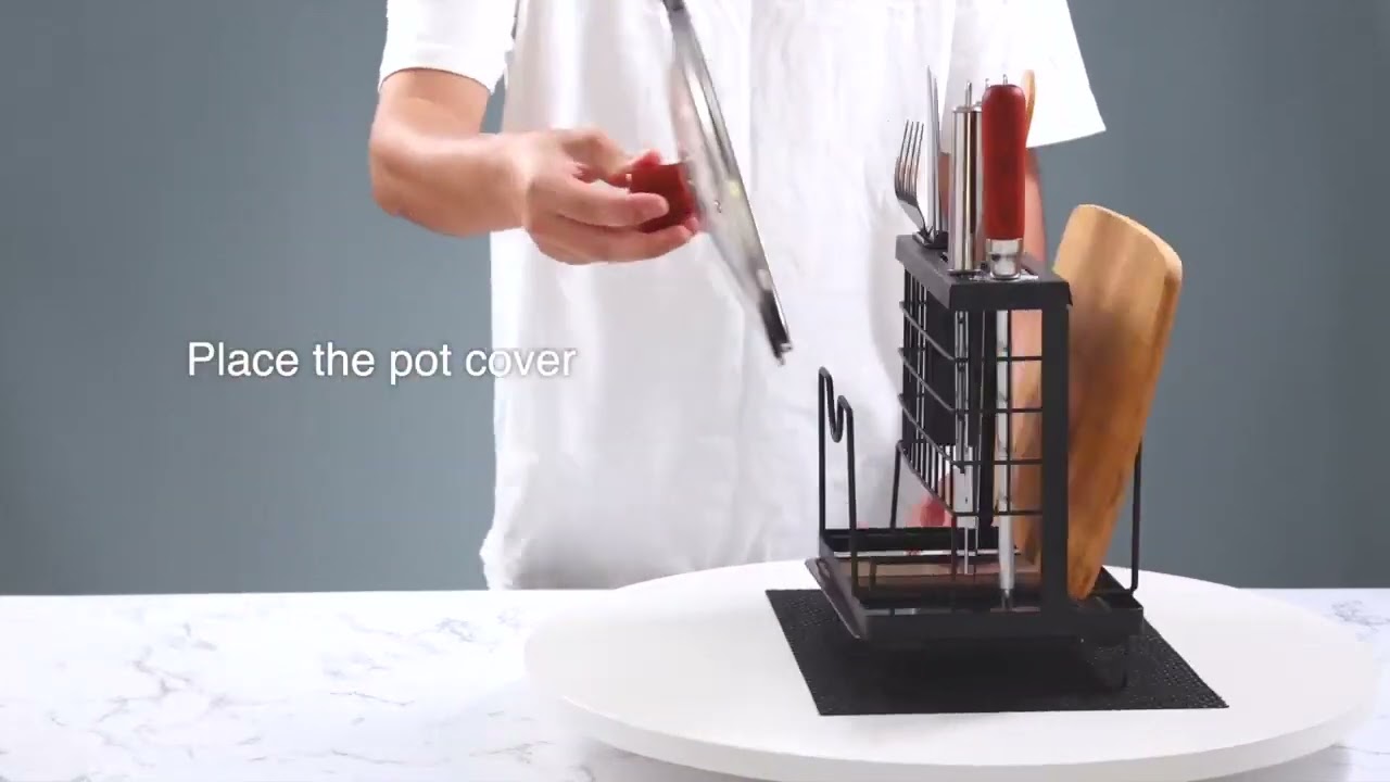 "Universal Knife Block Holder | Safe & Stylish Knife Storage Solution!"