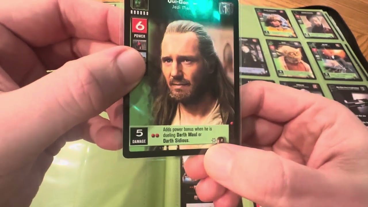 Collecting Level Up: MASTER SET of Young Jedi CCG! - YouTube
