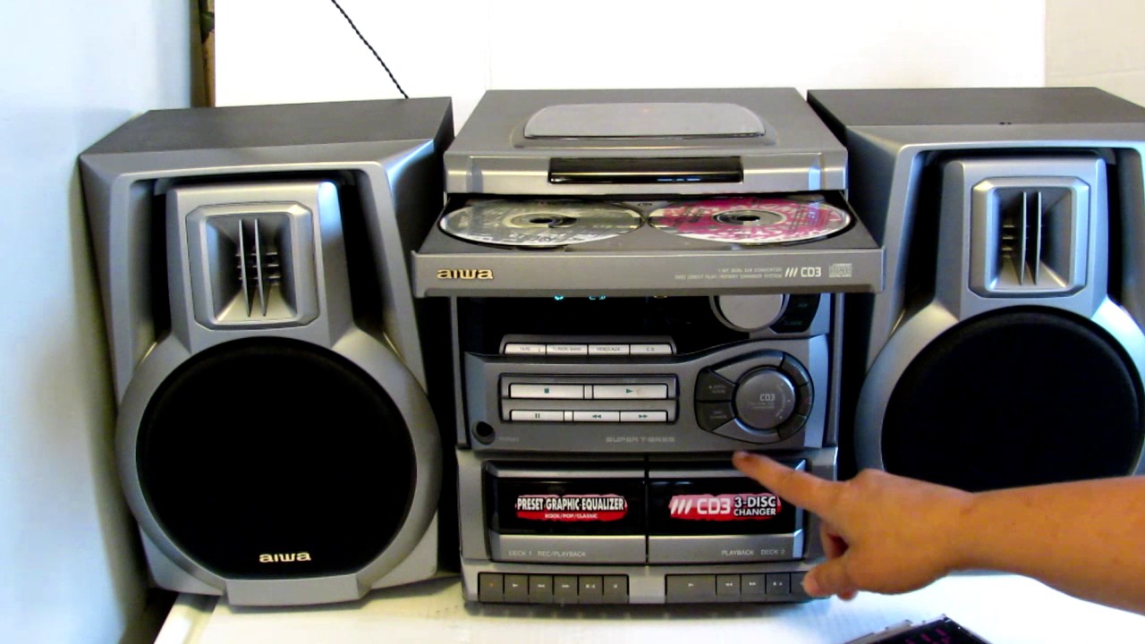 Aiwa CX NA202 - YouTube