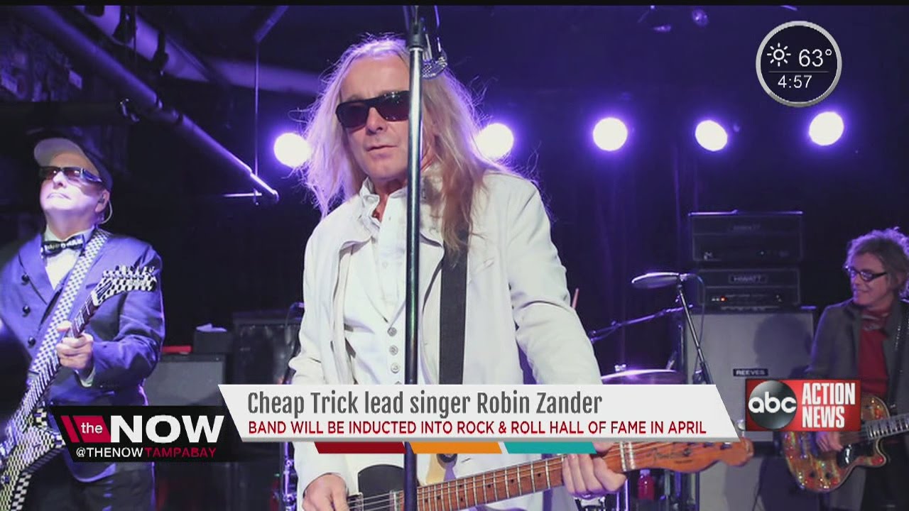 Cheap Trick lead singer calls Tampa Bay home YouTube