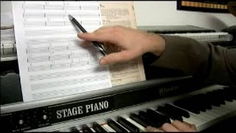 Piano Scales in G for Beginners : Playing Measures 9-16 of Piano Scales in G for Beginners