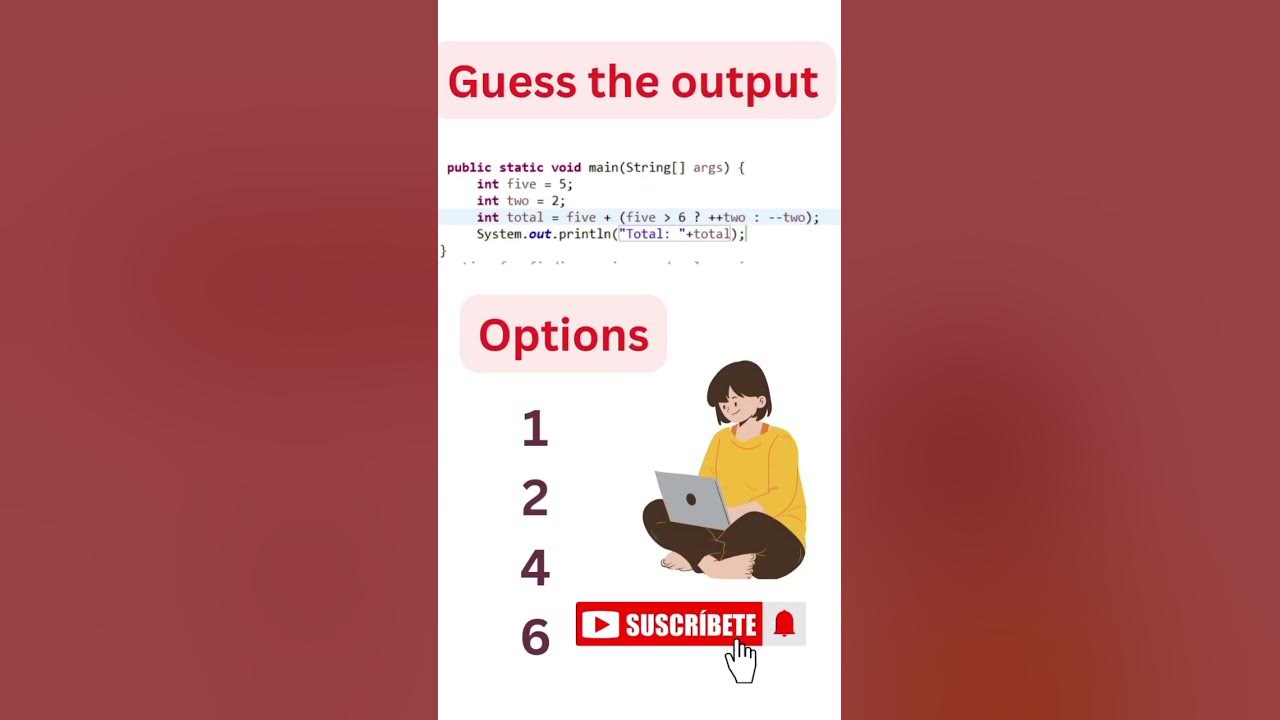 Guess the output | #corejava #java - YouTube