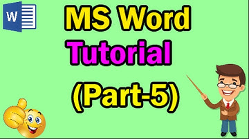 Microsoft Word Tutorial (References Menu/Tab) || Part-5 || MS Word Training