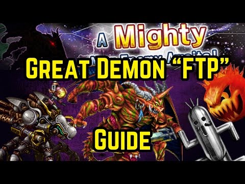 Final Fantasy Brave Exvius - The Greater Demon "FTP" Guide!