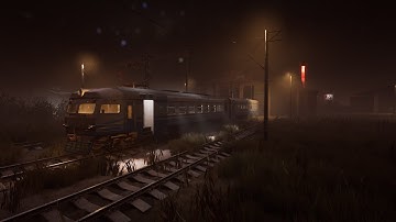 Relighting The Unreal Market Train Station