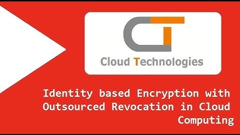 Identity based Encryption with Outsourced Revocation in Cloud Computing