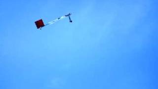 Spad 3dt flying high alpha in high winds