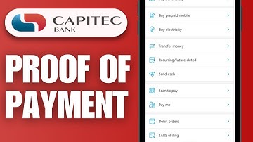 How To Get Proof Of Payment On Capitec App | Quick Method