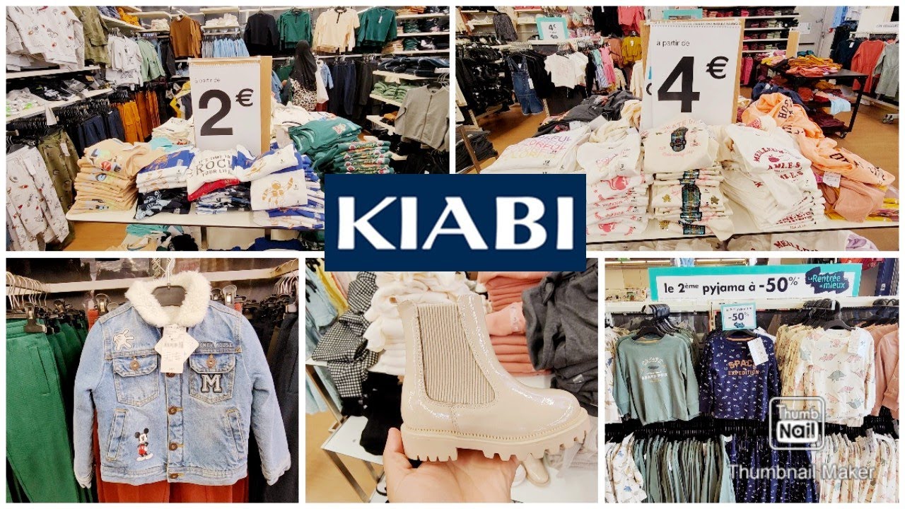 KIABI NOUVELLE COLLECTION ENFANTS RENTRÉE SCOLAIRE 24 AOÛT 22