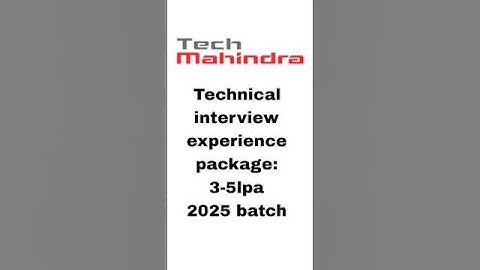 Tech Mahindra interview questions #techmahindrajobs #coding #interview #campusdrive #placements