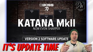 Katana MKII Firmware 2.0 - Update And Demo