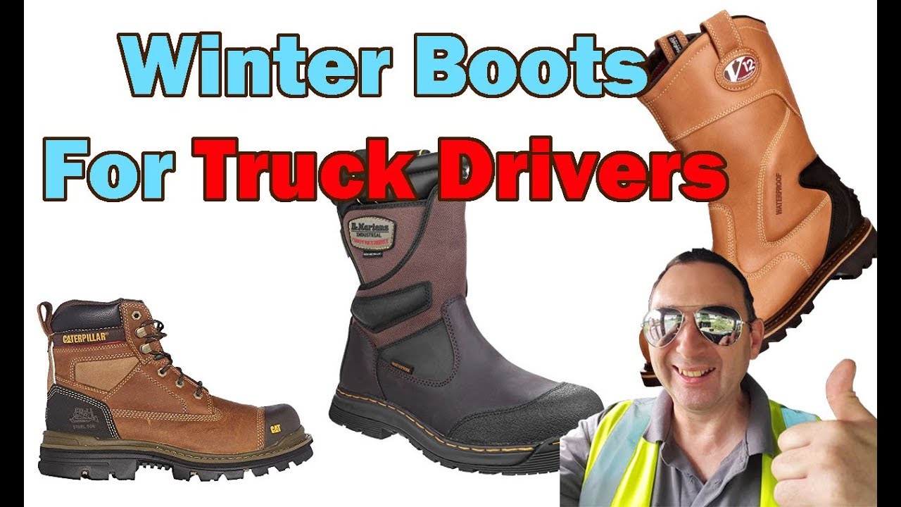 truck driver footwear