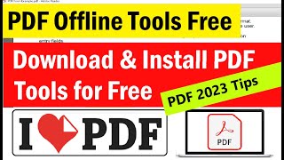 ILovepdf Desktop App for PC | PDF Offline free Tools for Windows PC | Install I Love PDF App on PC
