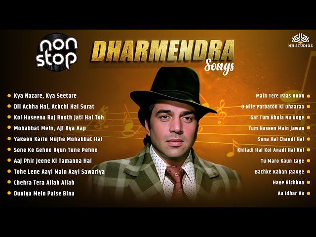 Best Of Dharmendra | Non-Stop Songs | Birthday Special | Hindi Songs class=