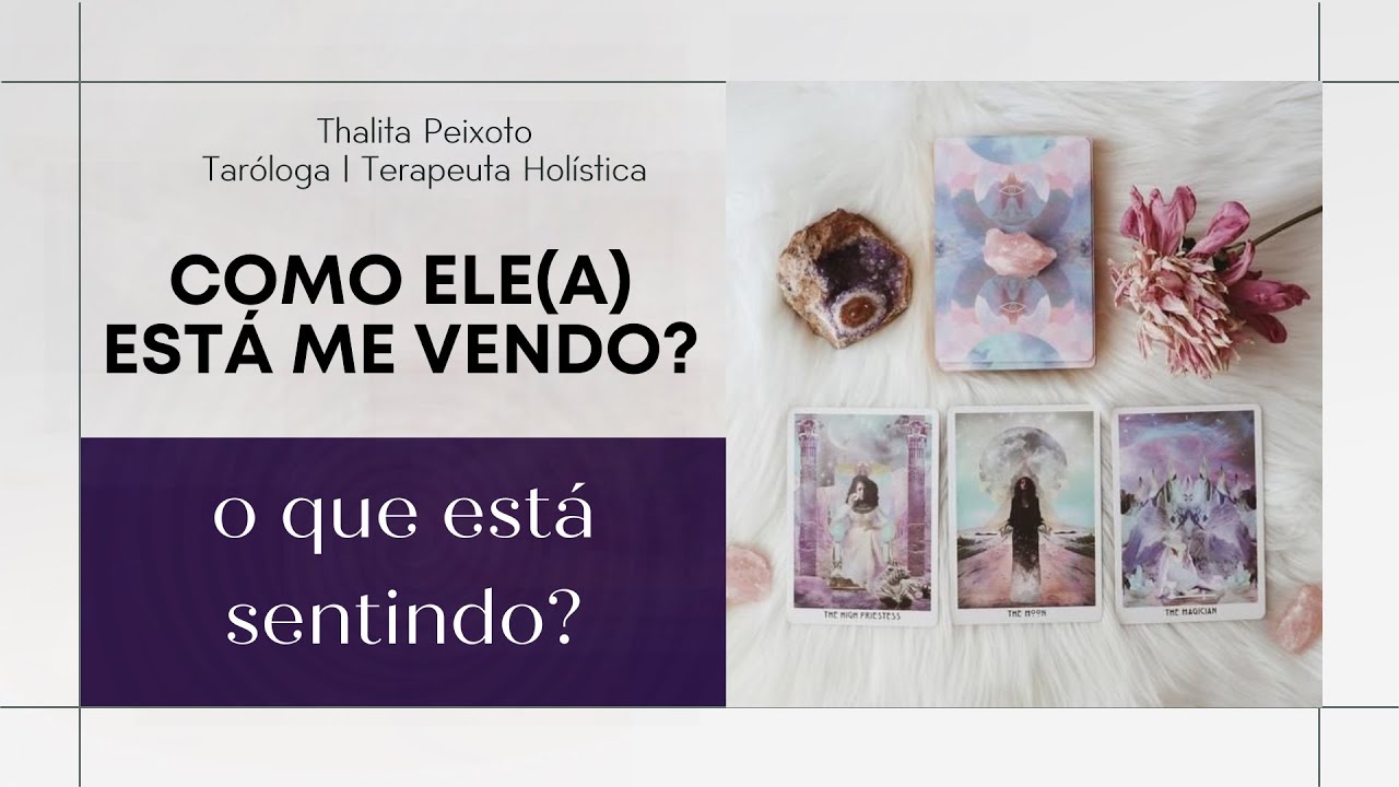 COMO ELE(A) ESTÁ ME VENDO? O QUE ESTÁ SENTINDO? O QUE FARÁ EM BREVE? | Tarot responde!