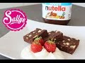 Nutella-Brownies mit nur 3 Zutaten! / Sallys Welt