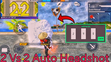 2Vs2 hack Craftland Map Code🗿 Auto headshot|| Watch full Video ✅|| Wait for End 💯💯 #freefire