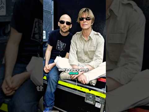 David Bowie downloaded music instead of buying records. Talks about touring with Moby