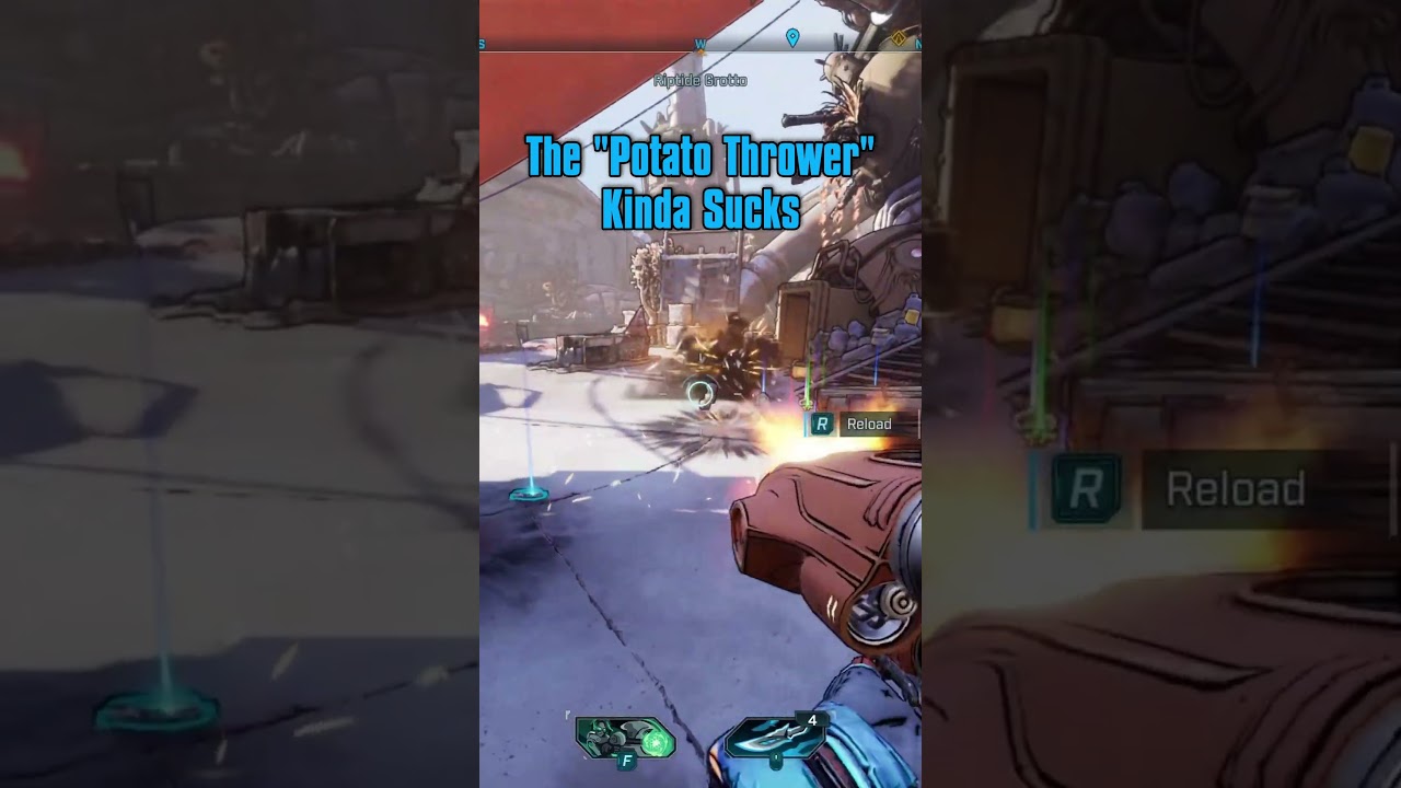 Легендарный метатель картофеля IV в Borderlands 4