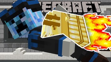 Minecraft | MINECRAFT JETPACK JOYRIDE! | Jetpack Joyride Custom Map 1.9