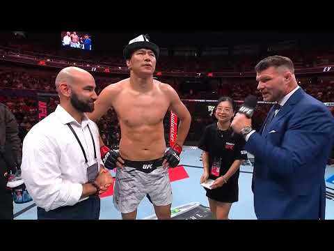 UFC Шанхай: Уран Сатыбалдиев - Слова после боя
