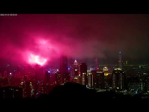 2022-2023 Taipei New Year Fireworks Show | 2023台北跨年煙火 | Taipei 4K Live Camera