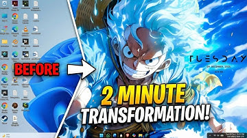 How to Set Live Wallpaper on PC & Laptop 😍 | Transform Windows 10/11 in 2 Minutes! | Rainmeter Setup