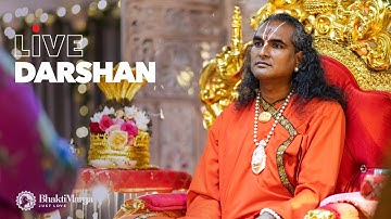 Beginning of Darshan with Paramahamsa Vishwananda - LIVE NOW from India