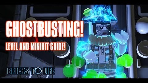 Ghostbusters Story Pack Level 2 - Ghostbusting! 100% Complete ALL MINIKITS & RESCUE CHARACTER