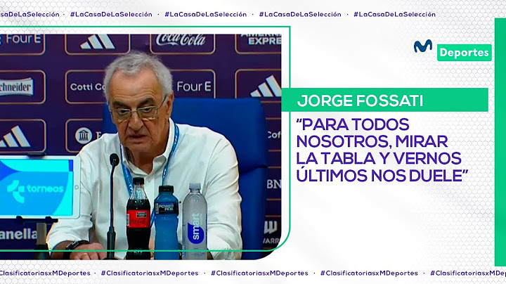 ARGENTINA 1-0 PERÚ: CONFERENCIA DE JORGE FOSSATI TRAS LA DERROTA | CLASIFICATORIAS 2026 🇵🇪⚽🇨🇱