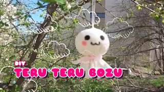 How to make a Teru Teru Bozu I Kawaii Japanese Rain Doll (no sew)