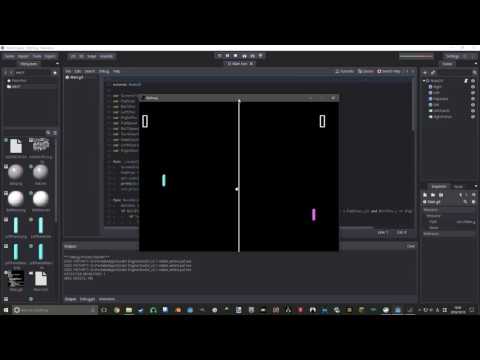 Simple Pong Game (Godot Engine)