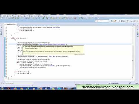 23. Informatica SIF Tutorial - How to call cleanse function using SIF API