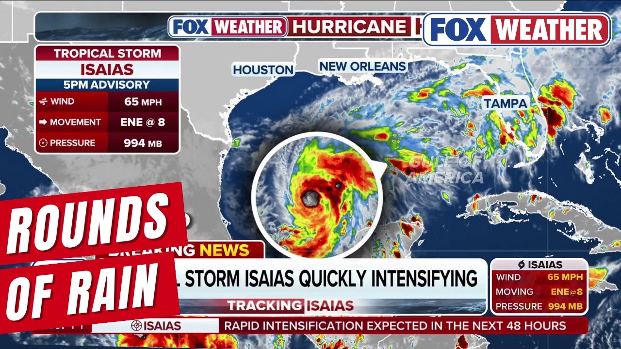 Tropical Storm Isaias Is Quickly Intensifying With Dangerous Impacts On The Horizon