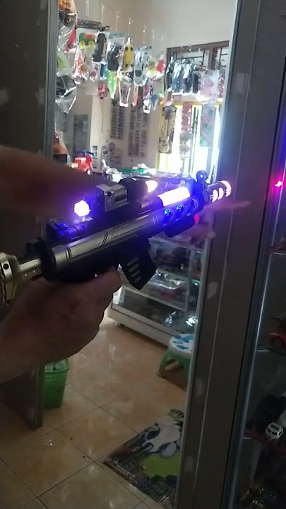 Mainan Pistol Laser Bunyi