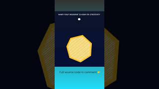 HTML + CSS Shape-Shifting Ball Animation 🔵⬜🔺⭐ | Fun With Code | #UIDesign #Shorts