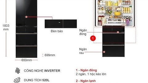 Review Tủ Lạnh Hitachi R-HW540RV XK 540 LÍT, HÀNG NHẬT BẢN, 6 CỬA CỰC SỊN - CHỈ DÀNH CHO ĐẠI GIA