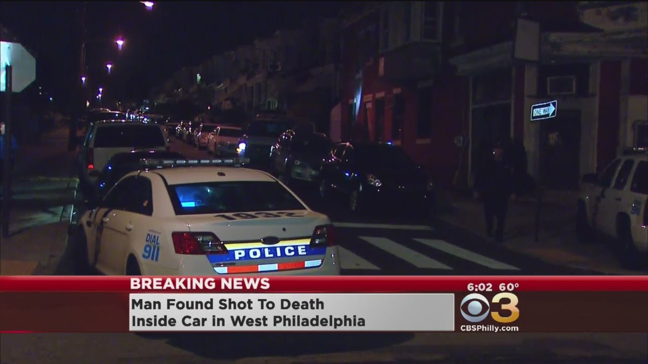 Man Found Shot To Death Inside Car In West Philadelphia - YouTube