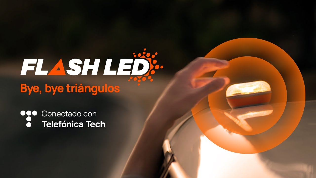 Baliza de emergencia y señalización FlashLED SOS V16 con Geolocalización  conectada IoT