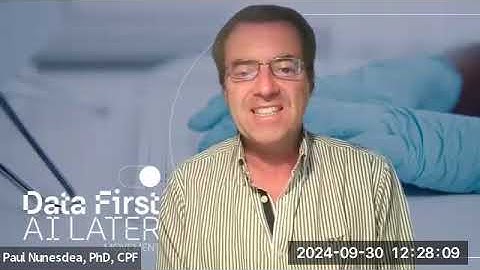 30-Second Video on OHDSI India Symposium on Data-Driven Healthcare by Paul Nunesdea, PhD, CPF