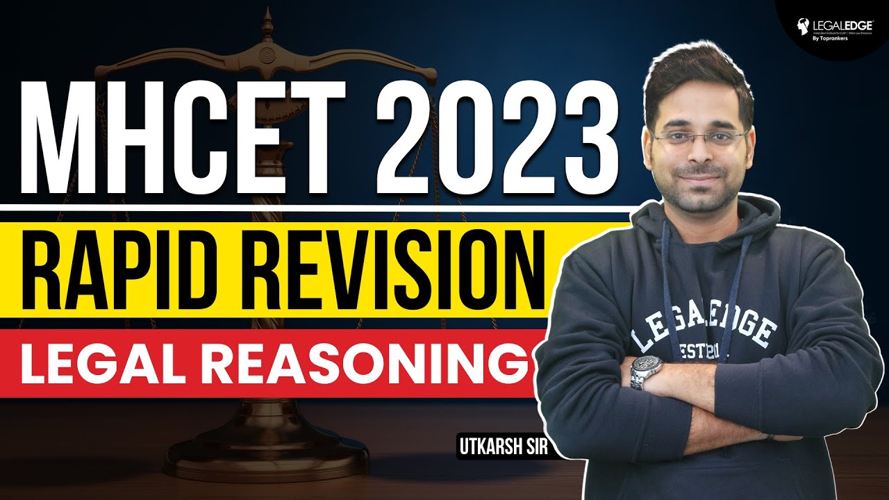 MHCET 2023 Legal Reasoning Rapid Revision Complete Revision For Law