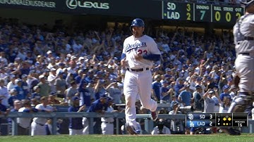 SD@LAD: Kendrick doubles to right to score Adrian